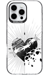 Fekete Szív - Apple iPhone 16 Pro Max