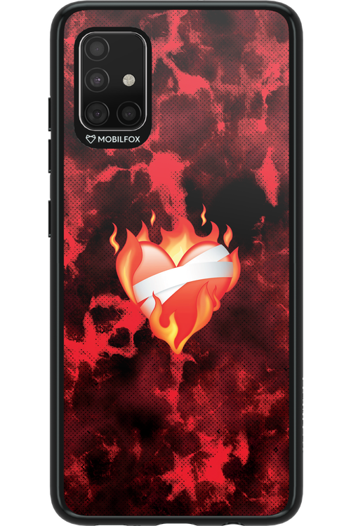 Lava Red - Samsung Galaxy A51