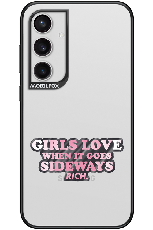 When it goes sideways - Samsung Galaxy S24+