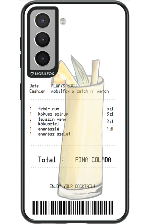 pina colada koktél - Samsung Galaxy S21