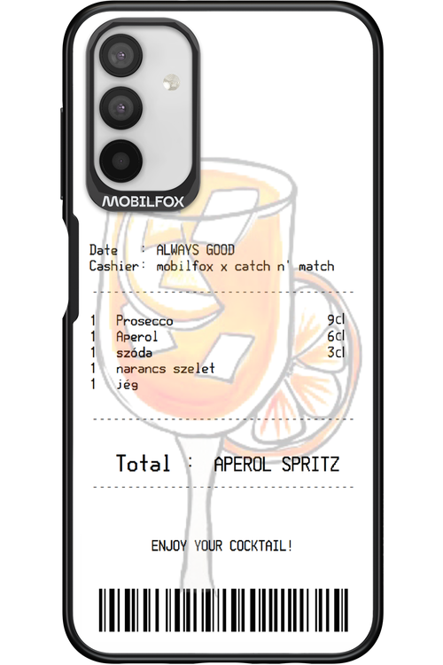 aperol spritz koktél - Samsung Galaxy A04s