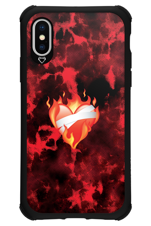 Lava Red - Apple iPhone X