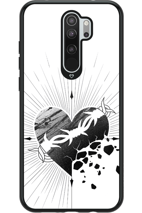 Fekete Szív - Xiaomi Redmi Note 8 Pro