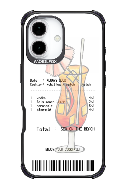 sex on the beach koktél - Apple iPhone 17