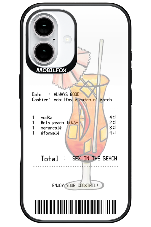 sex on the beach koktél - Apple iPhone 16