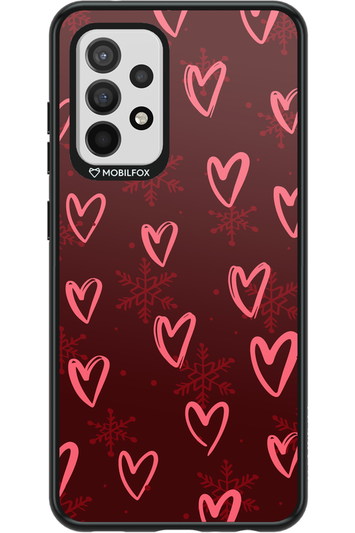 Christmas Hearts - Samsung Galaxy A52 / A52 5G / A52s