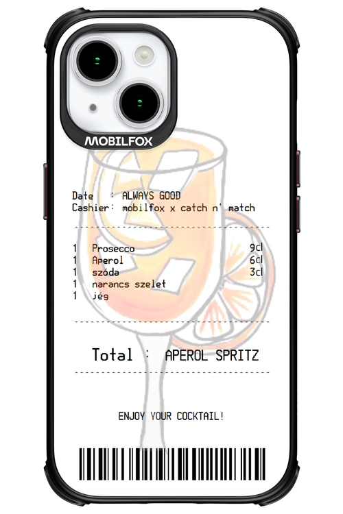 aperol spritz koktél - Apple iPhone 15