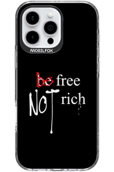 Be Free Black - Apple iPhone 16 Pro Max