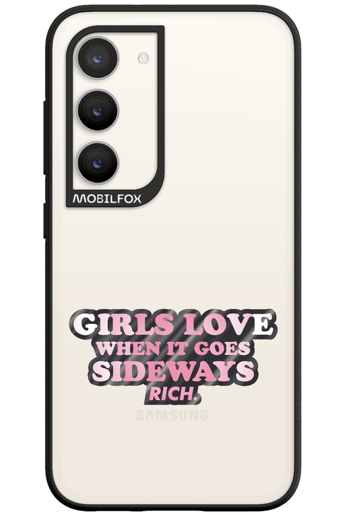 When it goes sideways - Samsung Galaxy S23