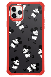 Iconic Mouse (antracite pattern) - Apple iPhone 11 Pro Max