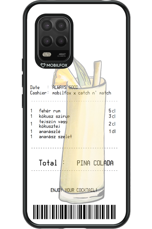 pina colada koktél - Xiaomi Mi 10 Lite 5G