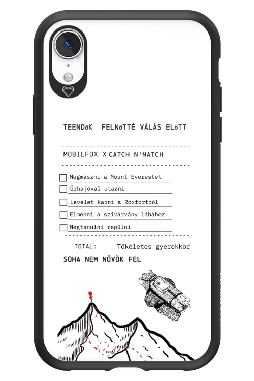 teendők felnőtté válás előtt - Apple iPhone XR