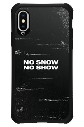 No snow, no show - Apple iPhone XS