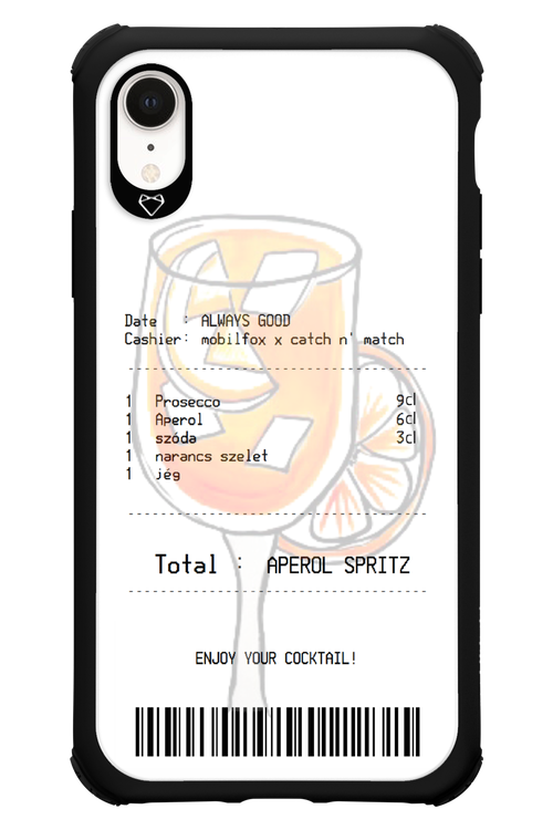 aperol spritz koktél - Apple iPhone XR