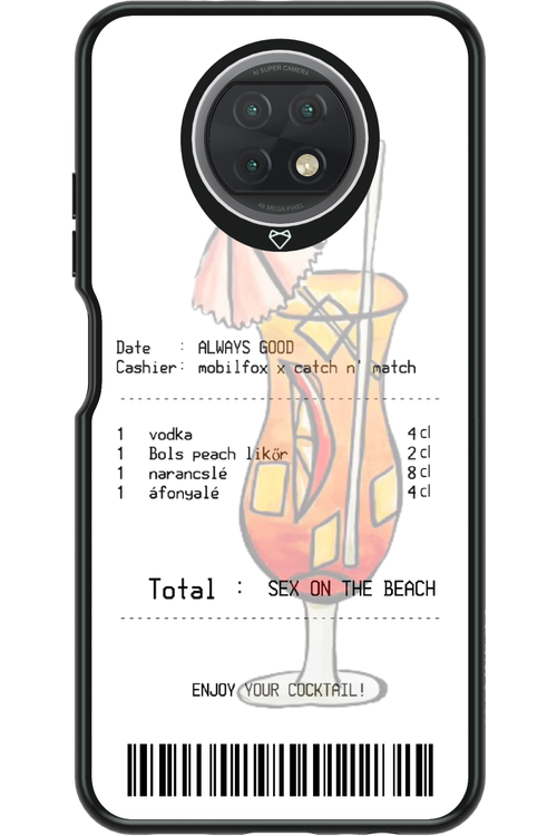 sex on the beach koktél - Xiaomi Redmi Note 9T 5G