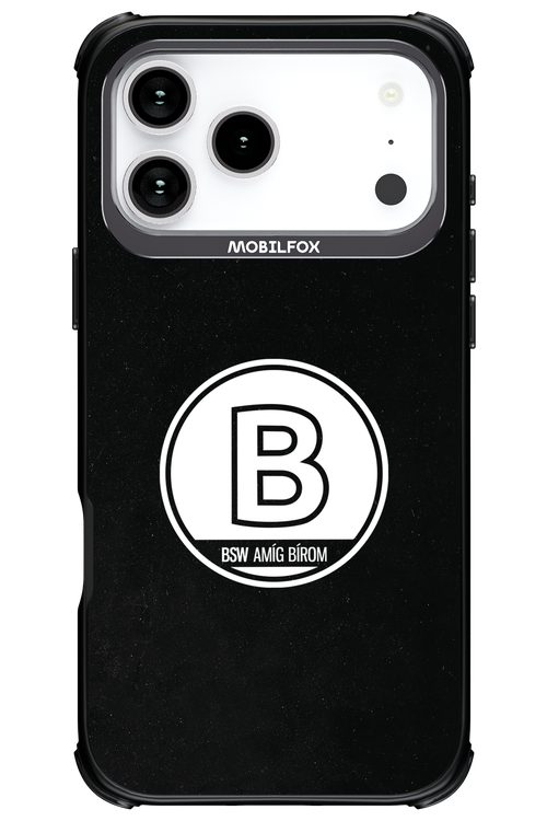Amig bírom Black - Apple iPhone 17 Pro Max