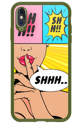 Shhh! (comic) - Apple iPhone XS Max