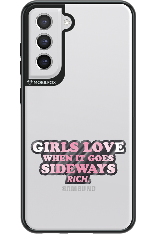 When it goes sideways - Samsung Galaxy S21 FE