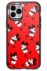 Iconic Mouse (red pattern) - Apple iPhone 11 Pro