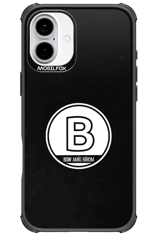 Amig bírom Black - Apple iPhone 16 Plus