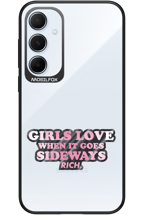 When it goes sideways - Samsung Galaxy A55