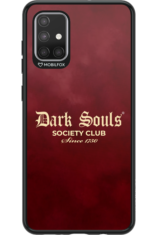 Dark Souls (Burgundy) - Samsung Galaxy A71