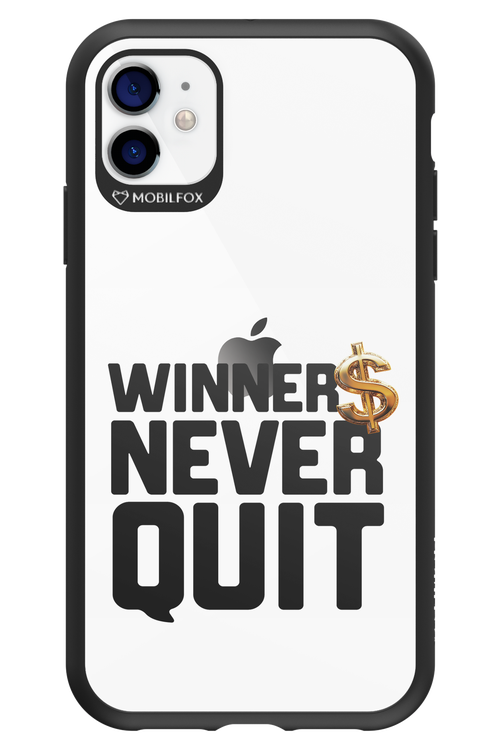 Winners Never Quit - Apple iPhone 11