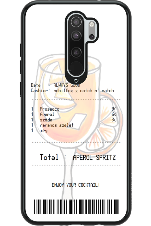 aperol spritz koktél - Xiaomi Redmi Note 8 Pro
