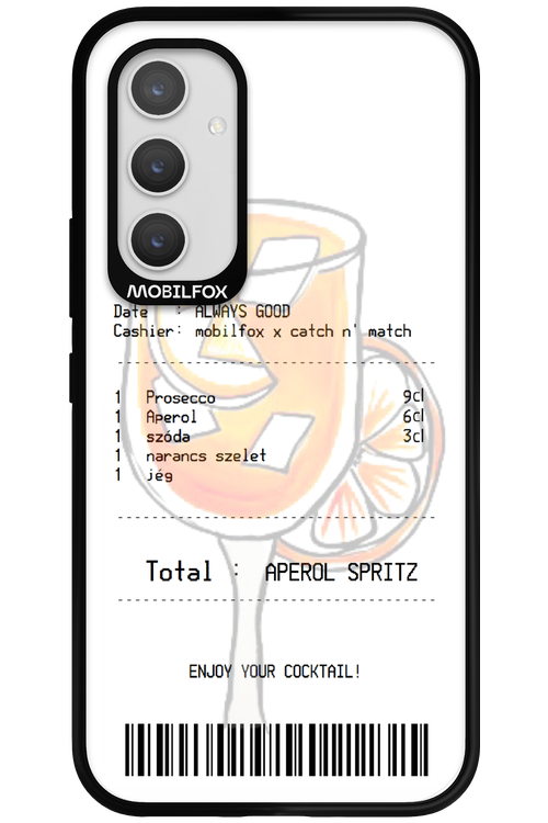 aperol spritz koktél - Samsung Galaxy A54
