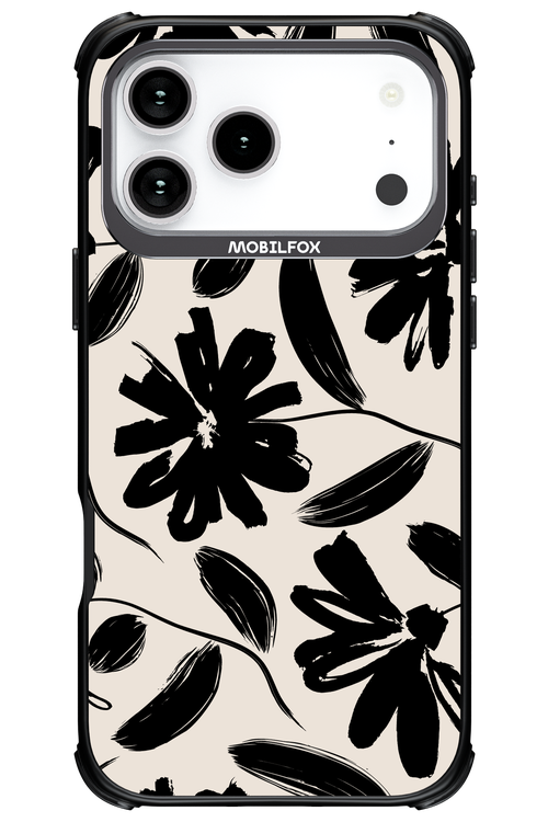 Monochrome Flowerss - Apple iPhone 17 Pro Max