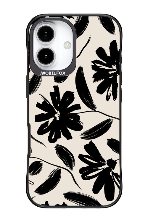 Monochrome Flowerss - Apple iPhone 17