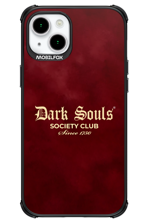 Dark Souls (Burgundy) - Apple iPhone 15 Plus