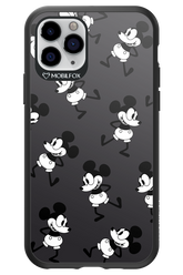 Iconic Mouse (antracite pattern) - Apple iPhone 11 Pro