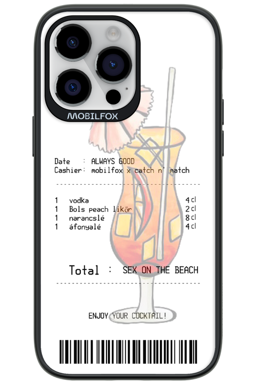 sex on the beach koktél - Apple iPhone 14 Pro Max