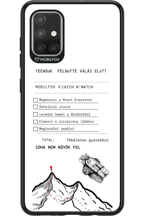 teendők felnőtté válás előtt - Samsung Galaxy A71