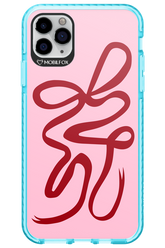 Burgundy Bow - Apple iPhone 11 Pro Max