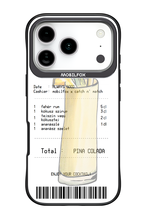 pina colada koktél - Apple iPhone 17 Pro