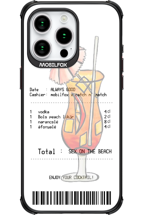 sex on the beach koktél - Apple iPhone 15 Pro Max