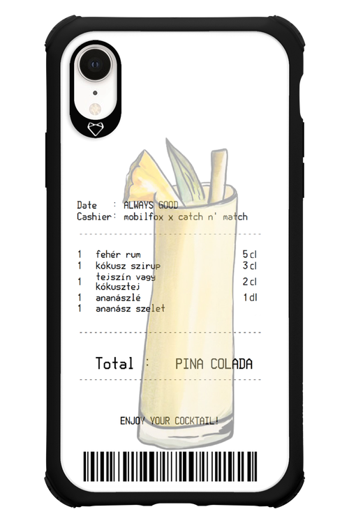pina colada koktél - Apple iPhone XR