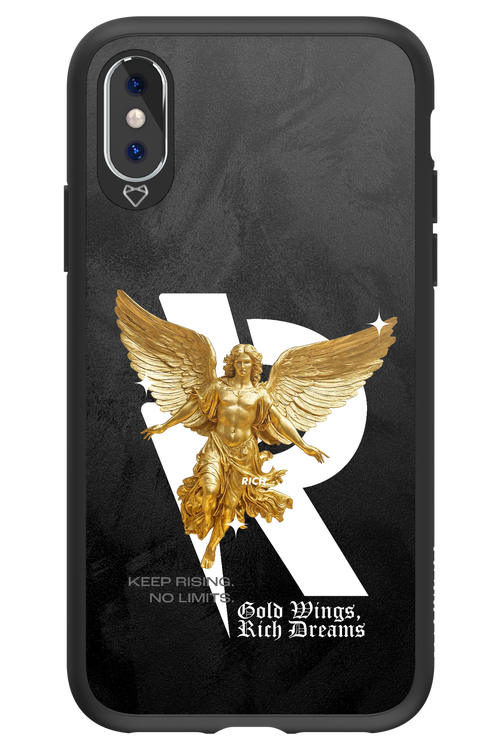 Gold Wings - Apple iPhone X
