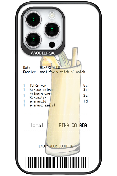 pina colada koktél - Apple iPhone 15 Pro Max