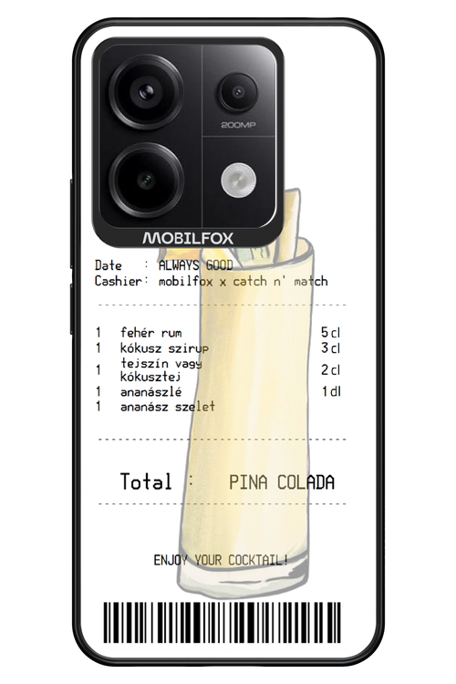 pina colada koktél - Xiaomi Redmi Note 13 Pro 5G