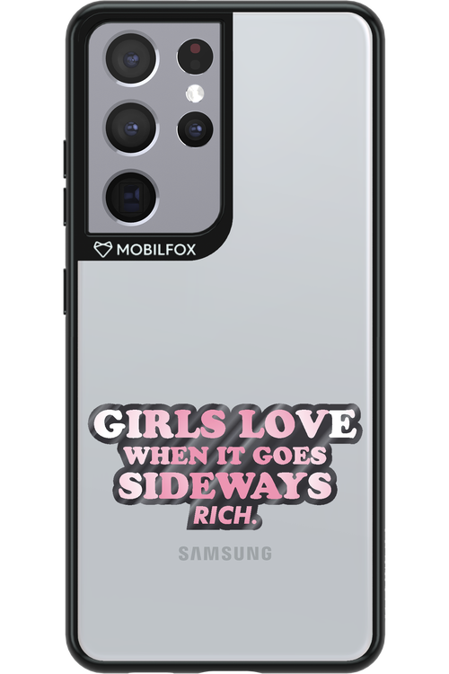 When it goes sideways - Samsung Galaxy S21 Ultra