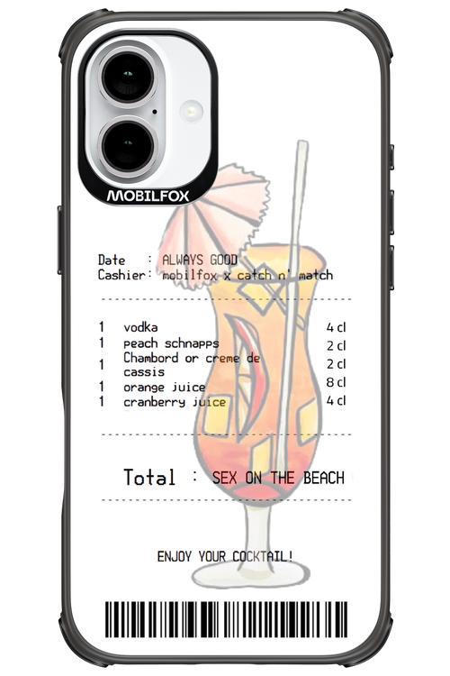 sex on the beach cocktail - Apple iPhone 16 Plus