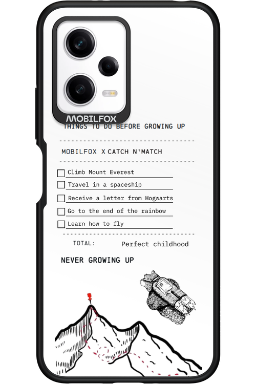 things to do before growing up - Xiaomi Redmi Note 12 5G