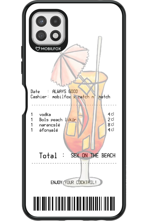 sex on the beach koktél - Samsung Galaxy A22 5G