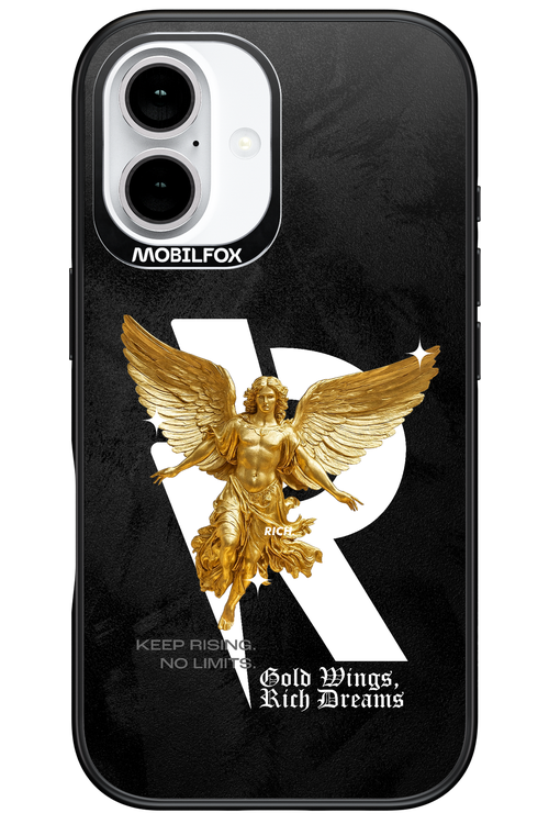 Gold Wings - Apple iPhone 16