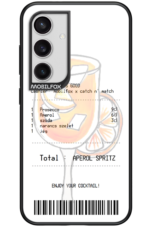 aperol spritz koktél - Samsung Galaxy S24