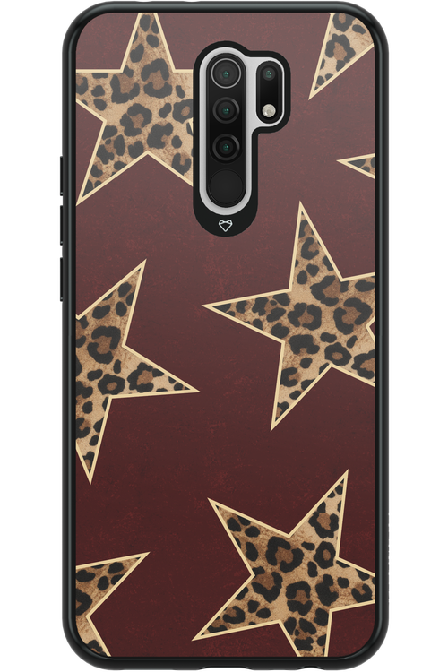 Wild Stars Burgundy - Xiaomi Redmi 9