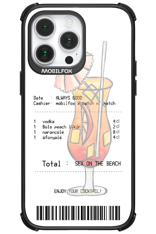 sex on the beach koktél - Apple iPhone 14 Pro Max